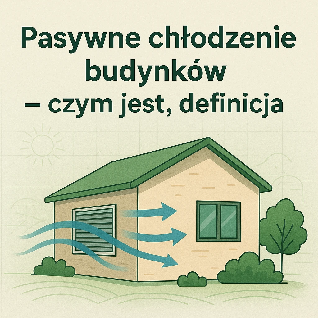 Pasywne chłodzenie budynków – czym jest, definicja