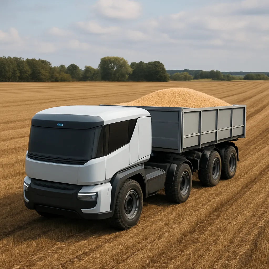 Autonomiczne pojazdy do transportu płodów rolnych