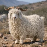 Angora południowoafrykańska – Capra hircus – koza wełnista