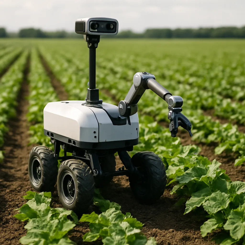 Roboty do wykrywania niedoborów składników pokarmowych