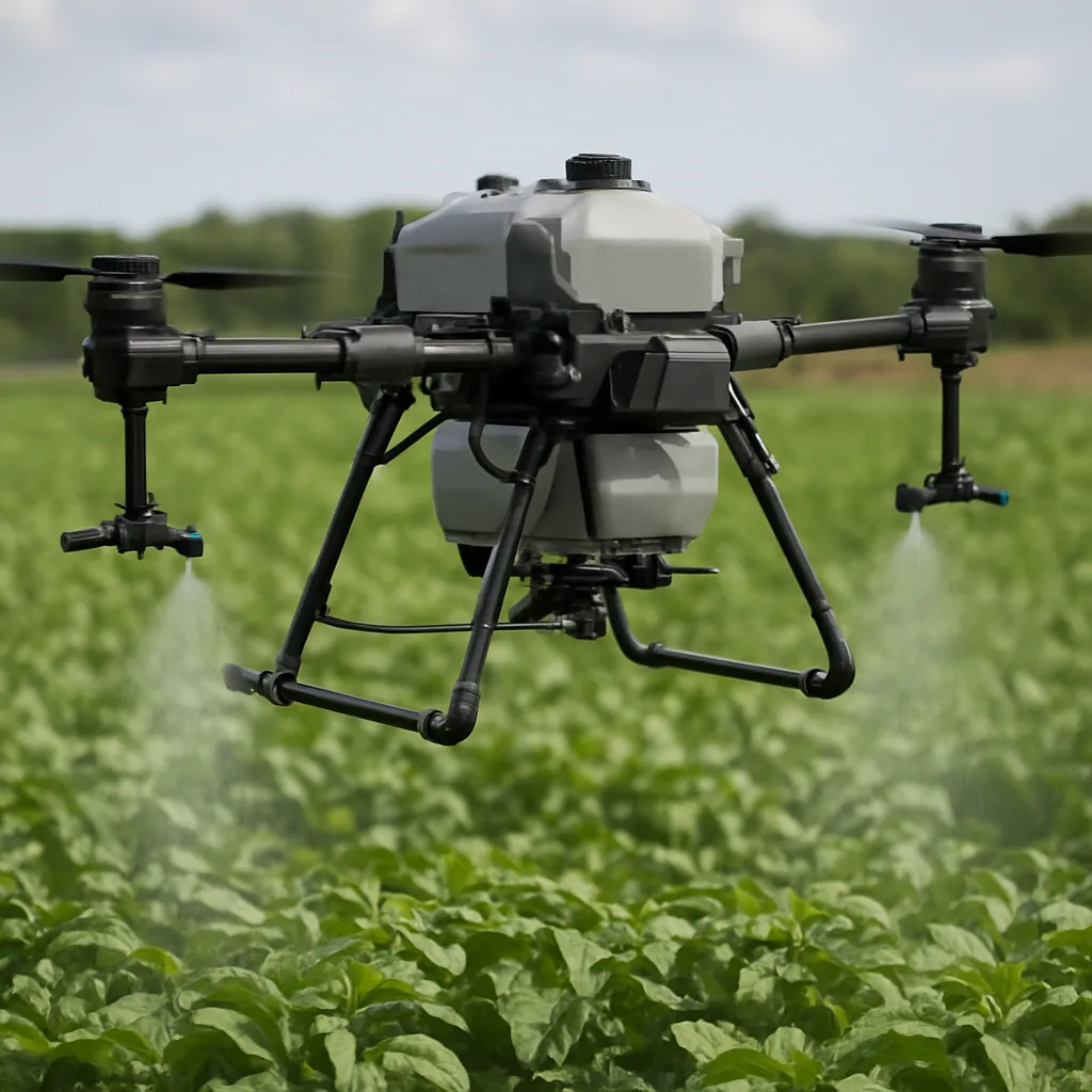Możliwości oprysku punktowego w DJI Agras T25
