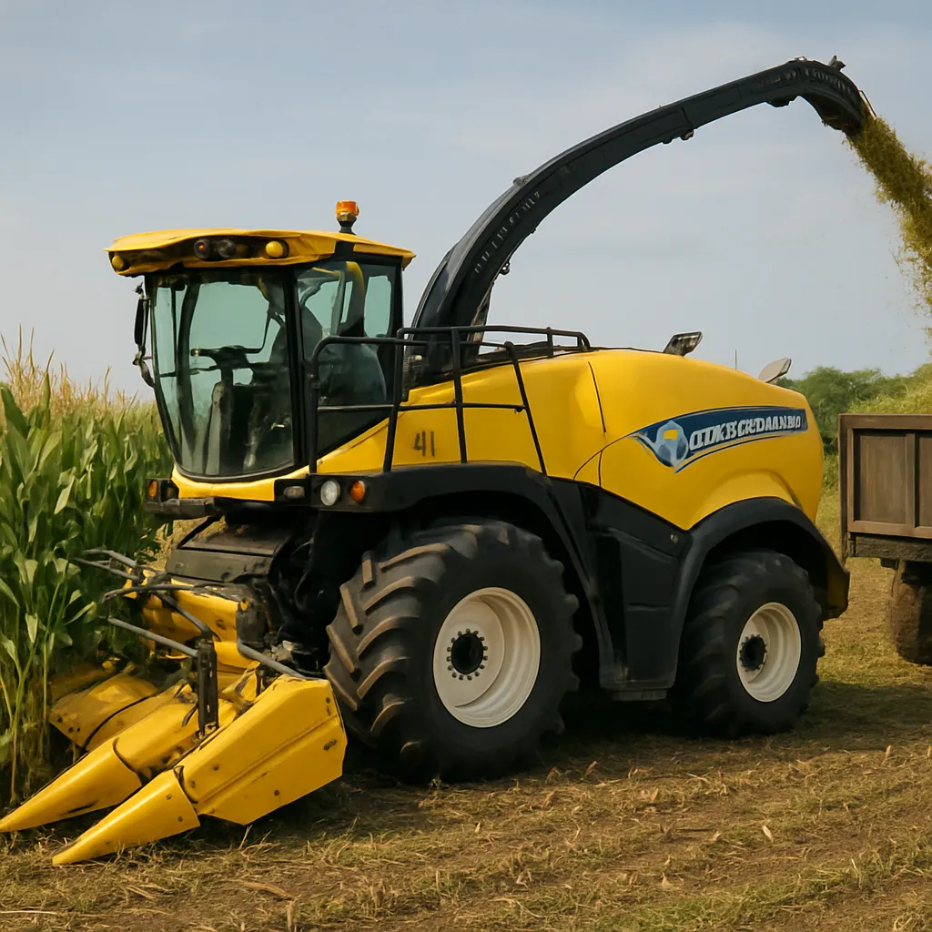 New Holland FR 550 – sieczkarnia polowa New Holland Agriculture