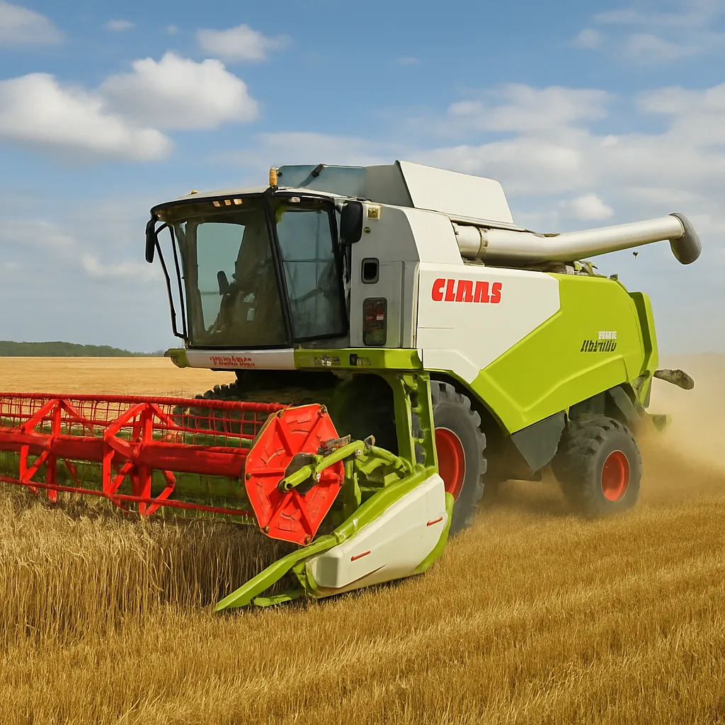 Kombajn Zbożowy Tucano 570 – Claas