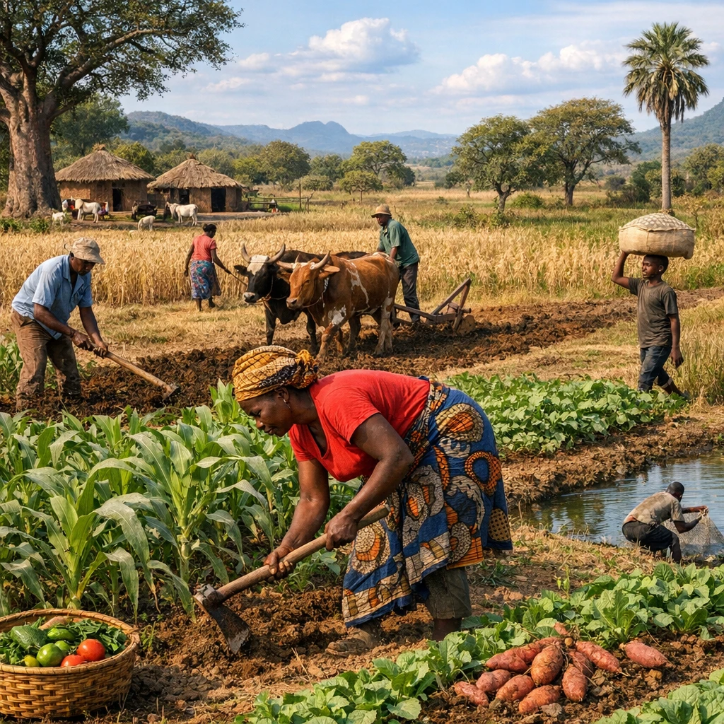 Rolnictwo w Zambii – jak wygląda