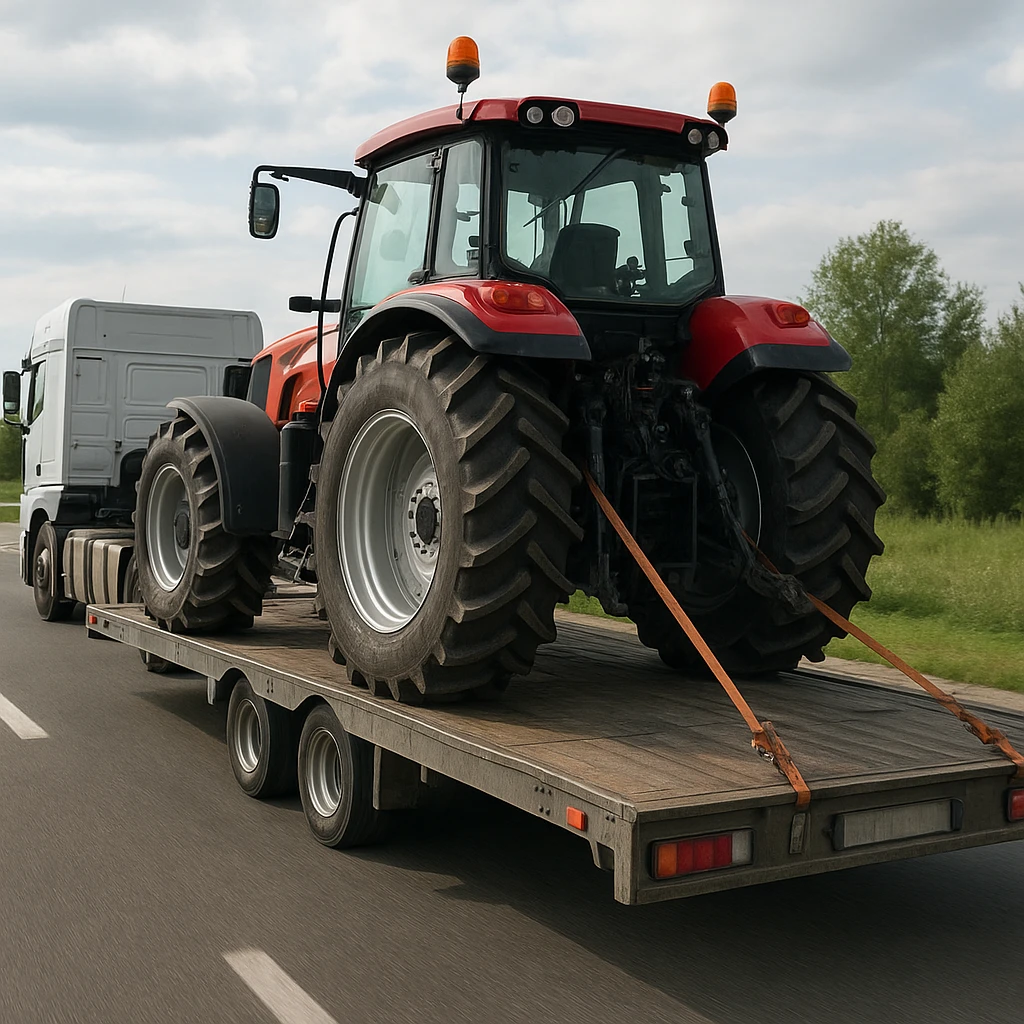 Bezpieczny transport maszyn po drogach publicznych – o czym pamiętać?