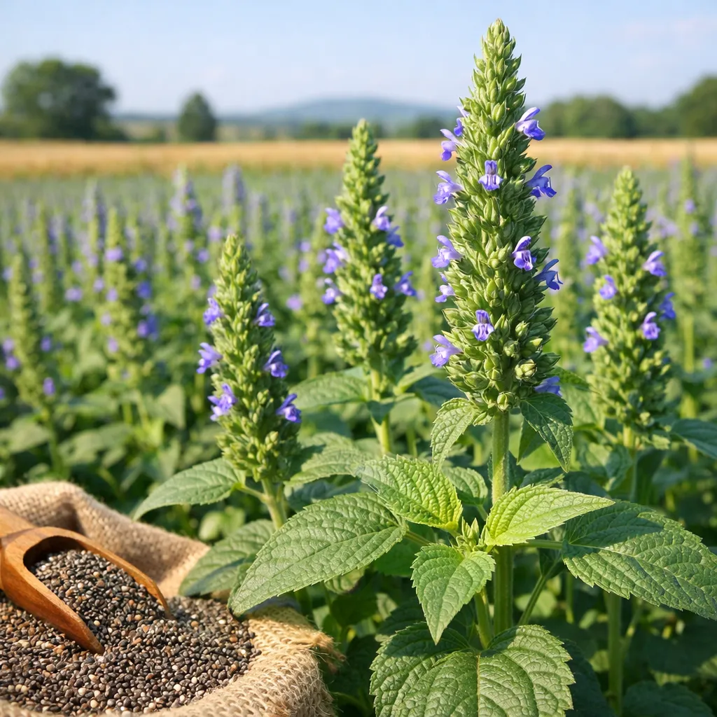 Chia – Salvia hispanica (roślina oleista)