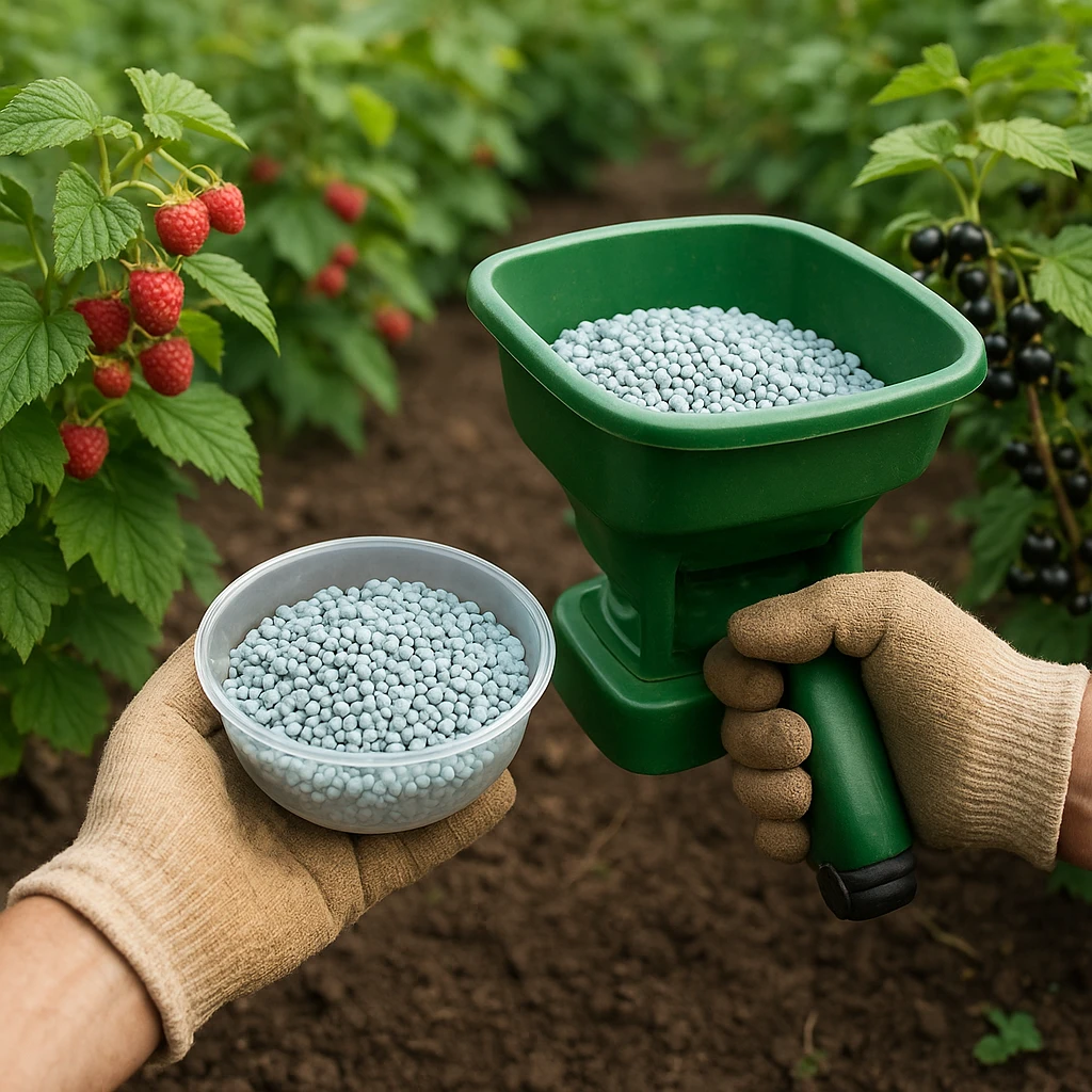 Nawożenie plantacji malin i porzeczek – praktyczny poradnik