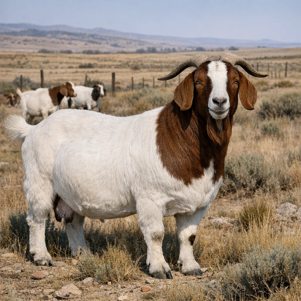 Rangeland – Capra hircus – koza mięsna