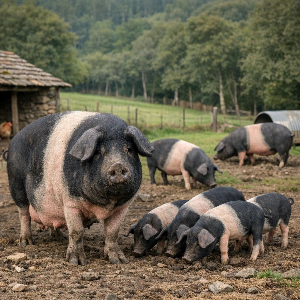 Porco Celta – Sus scrofa domesticus – trzoda chlewna