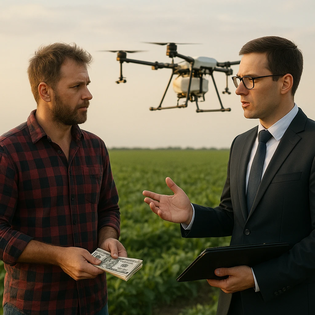 Finansowanie dronów rolniczych – leasing czy kredyt