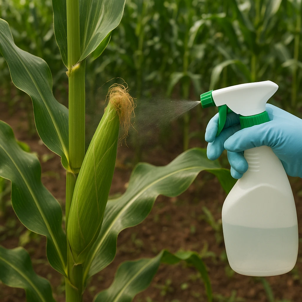 Zastosowanie biologicznych środków ochrony w kukurydzy