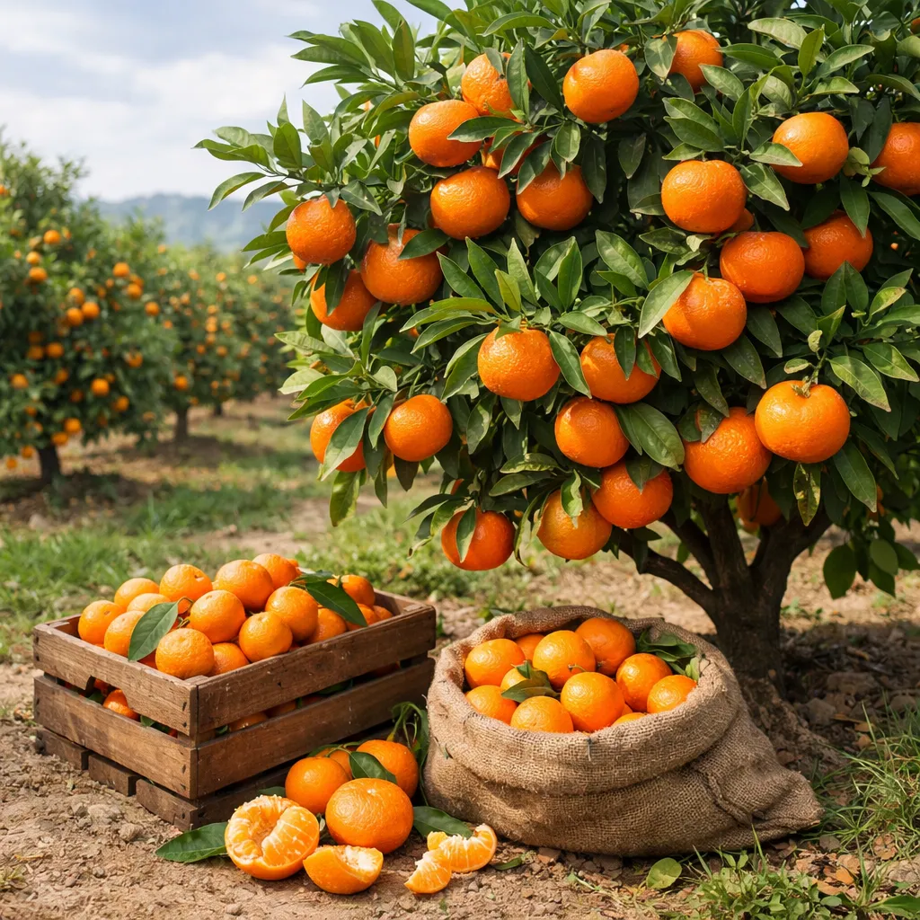 Mandarynka – Citrus reticulata (roślina sadownicza)