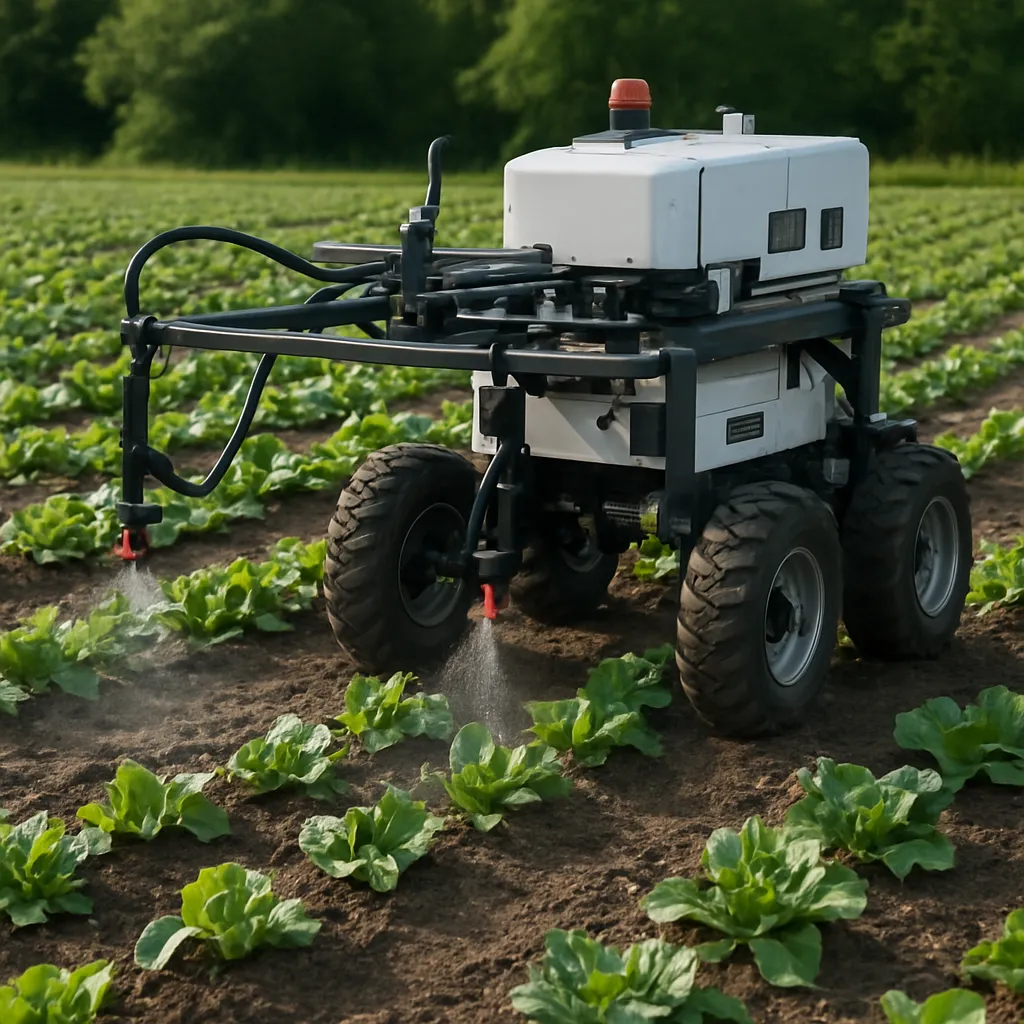 Roboty do mikronawożenia w uprawach warzyw