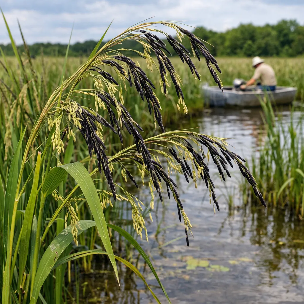 Ryż dziki – Zizania palustris (zboże)