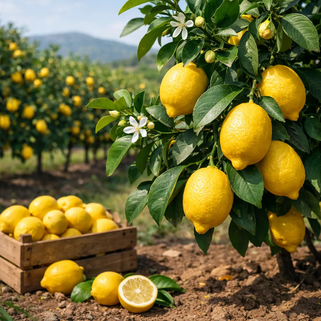 Cytryna zwyczajna – Citrus limon (roślina sadownicza)