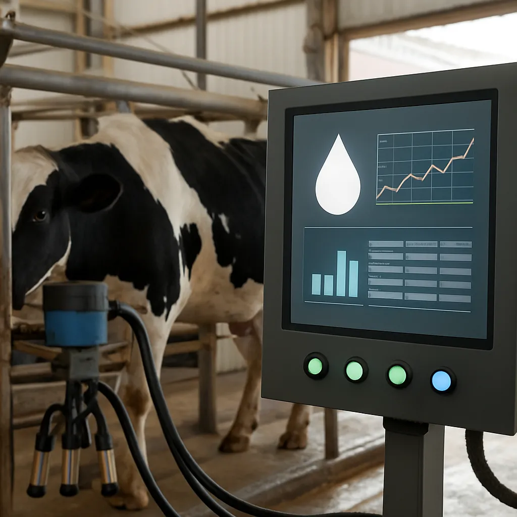 Automatyczne wykrywanie mastitis dzięki analizie mleka