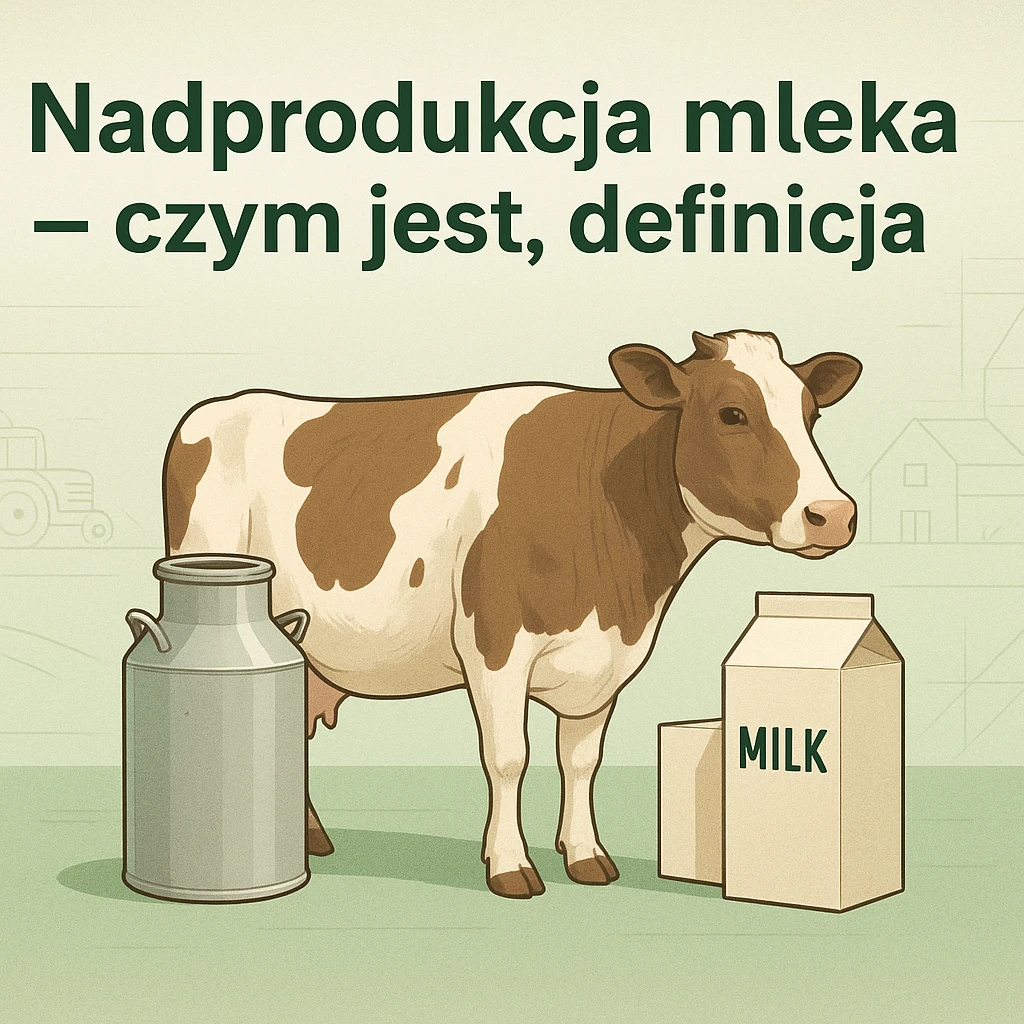 Nadprodukcja mleka – czym jest, definicja