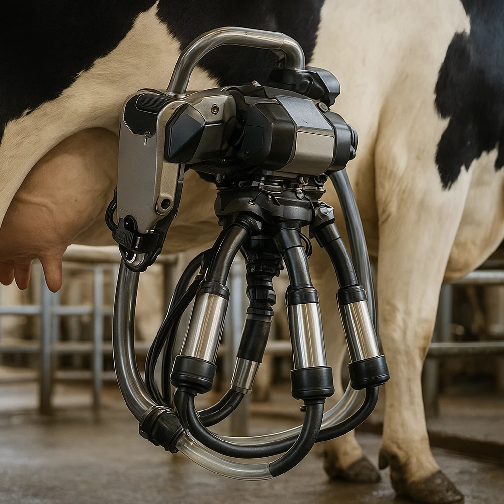 Najdroższy robot udojowy na rynku