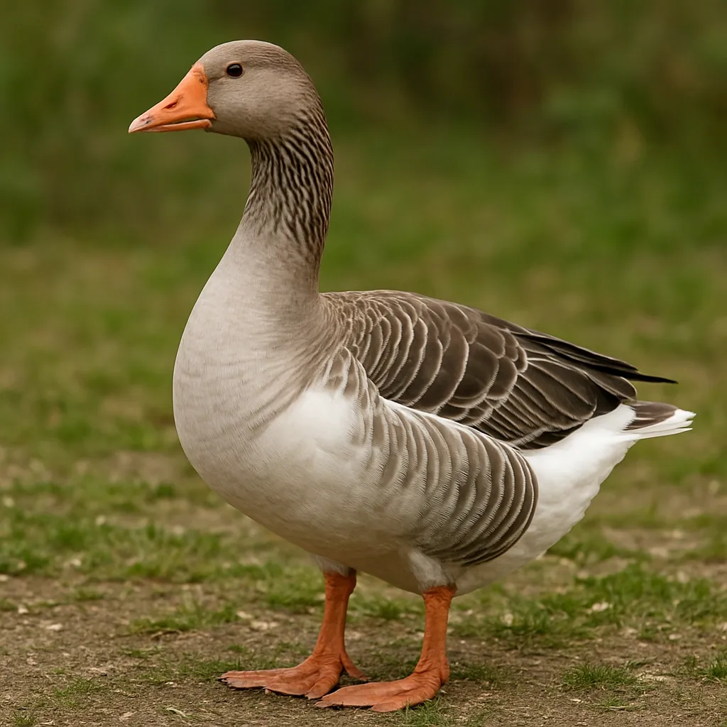 Gęś East Frisian – Anser anser domesticus – gęś