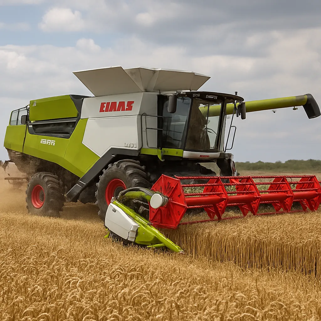 Kombajn Zbożowy Lexion 7400 – Claas