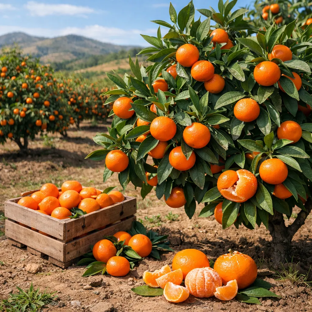 Klementynka – Citrus clementina (roślina sadownicza)