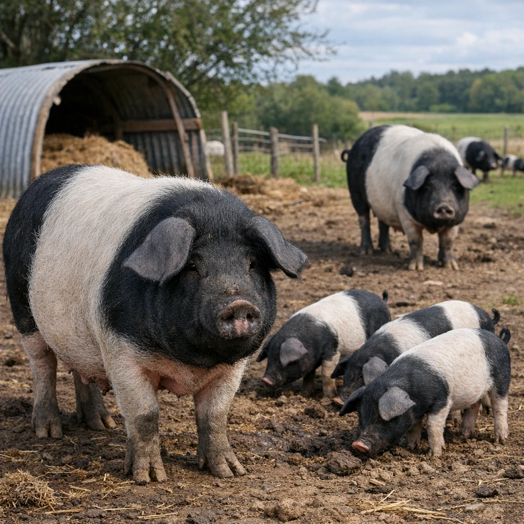 Porc Gascon – Sus scrofa domesticus – trzoda chlewna