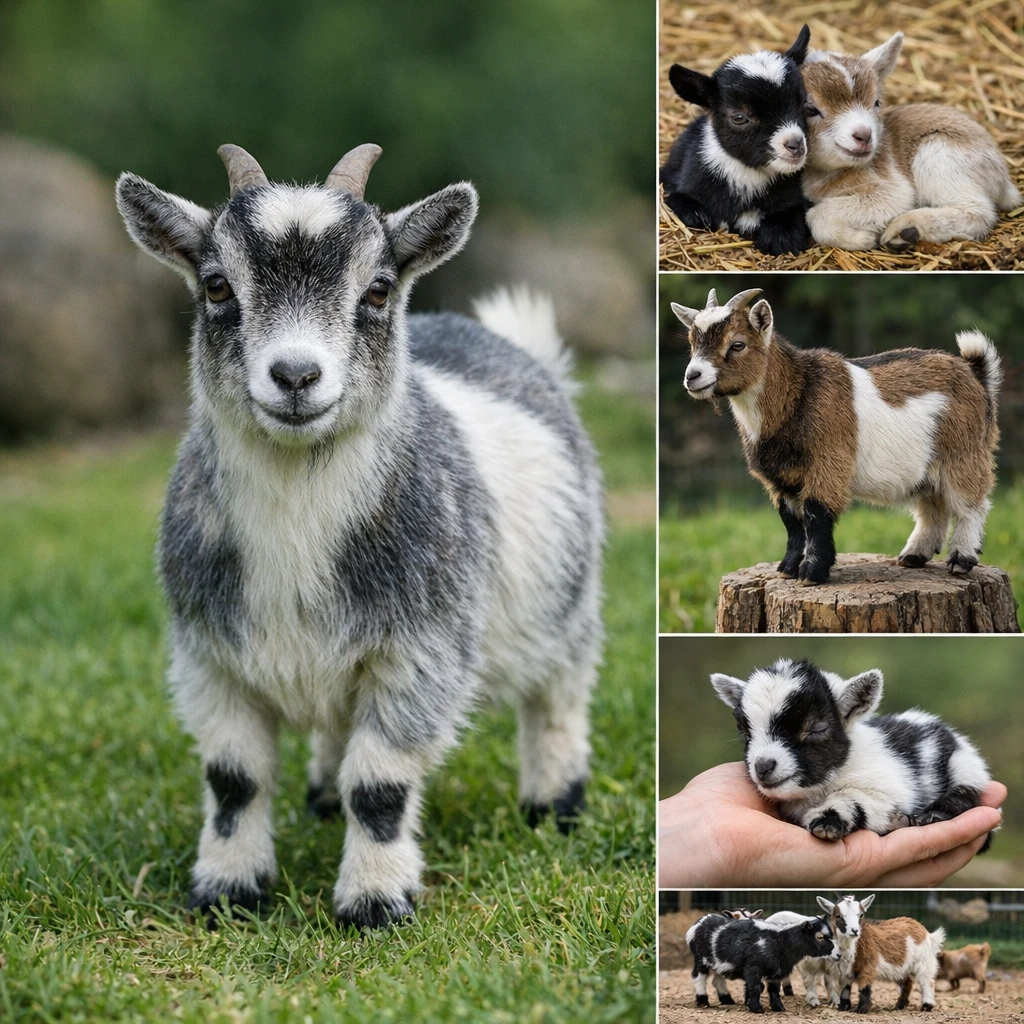 Pygmy – Capra hircus – koza miniaturowa