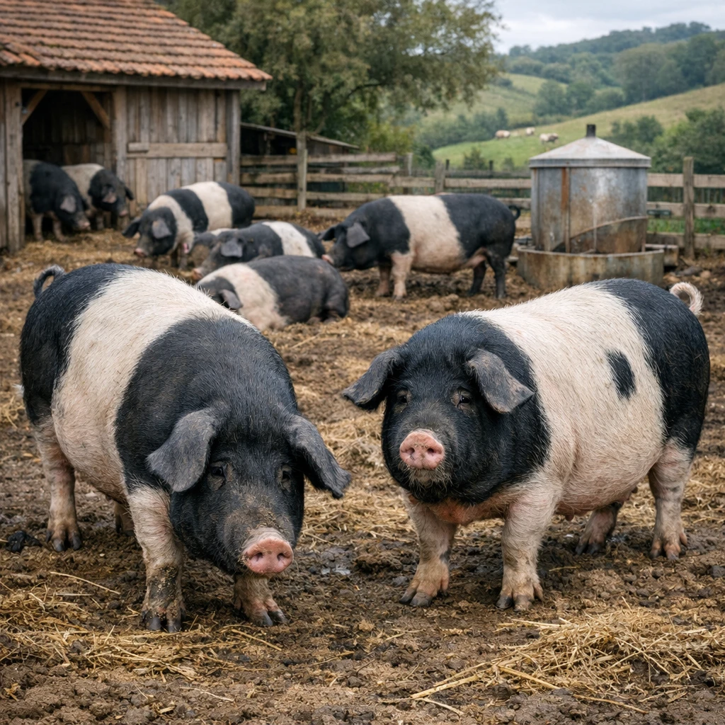 Porc Basque – Sus scrofa domesticus – trzoda chlewna