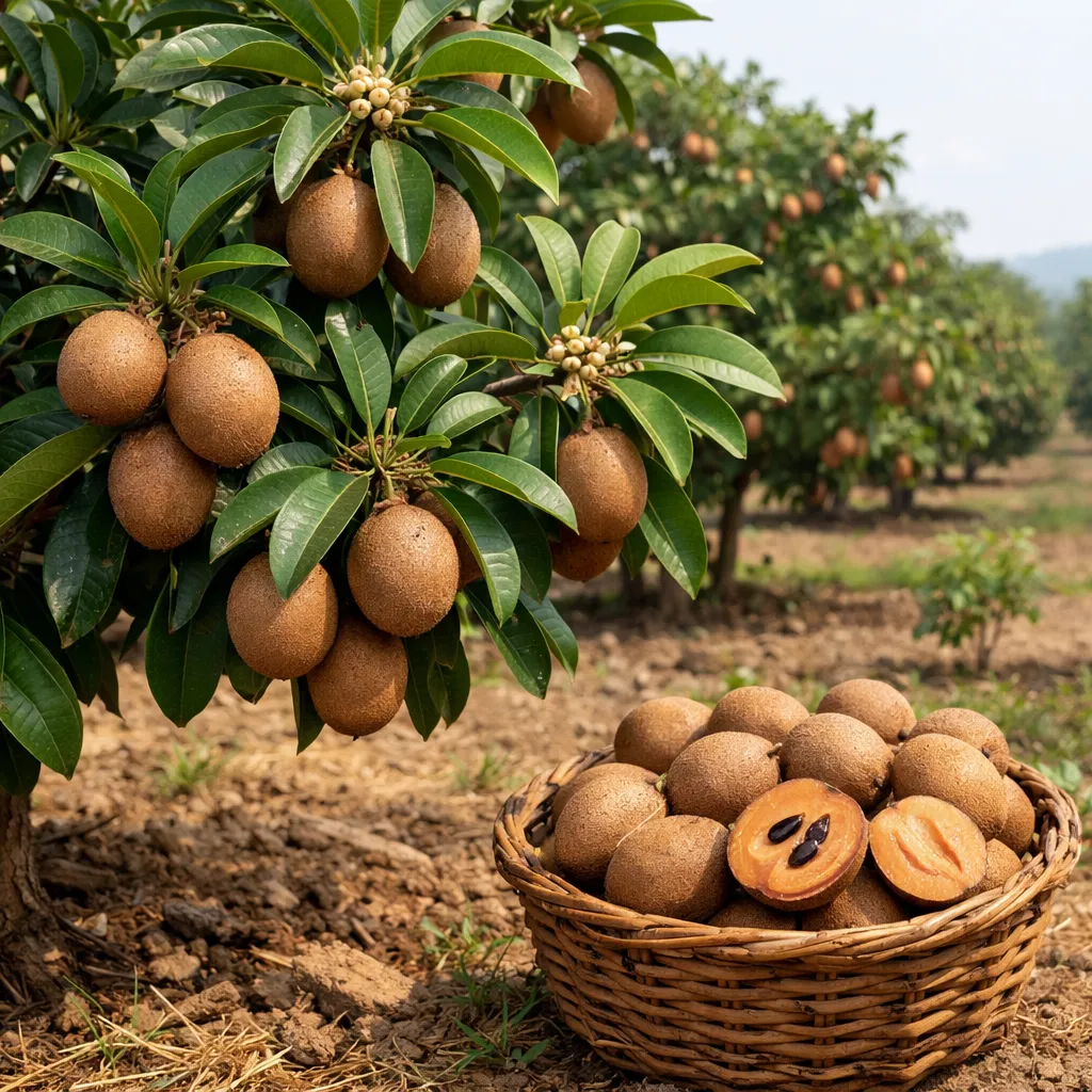 Sapodilla – Manilkara zapota (roślina sadownicza)