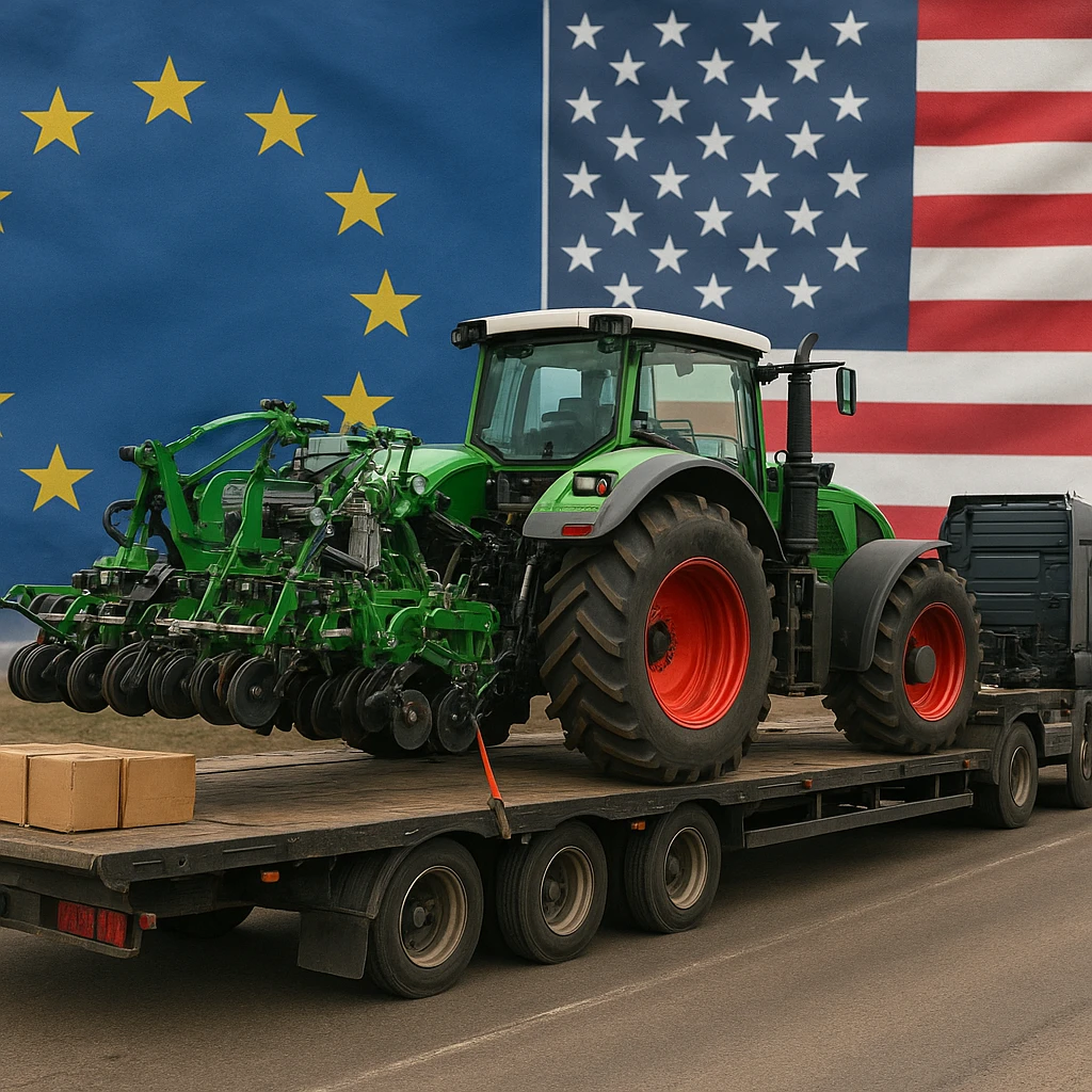 Import maszyn rolniczych z UE i spoza UE – podatki i cło