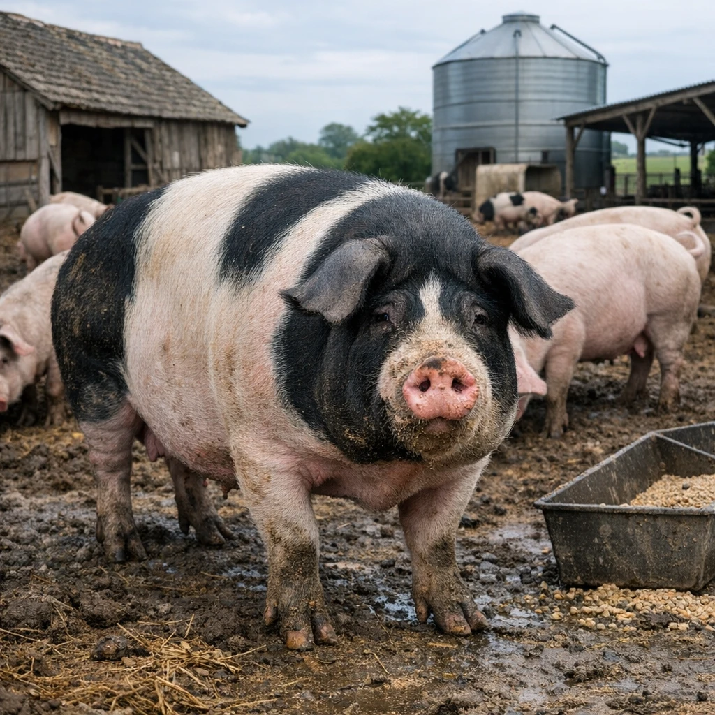 Normand – Sus scrofa domesticus – trzoda chlewna