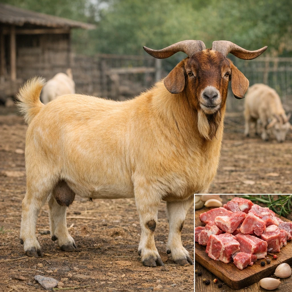 Nanjiang Yellow – Capra hircus – koza mięsna
