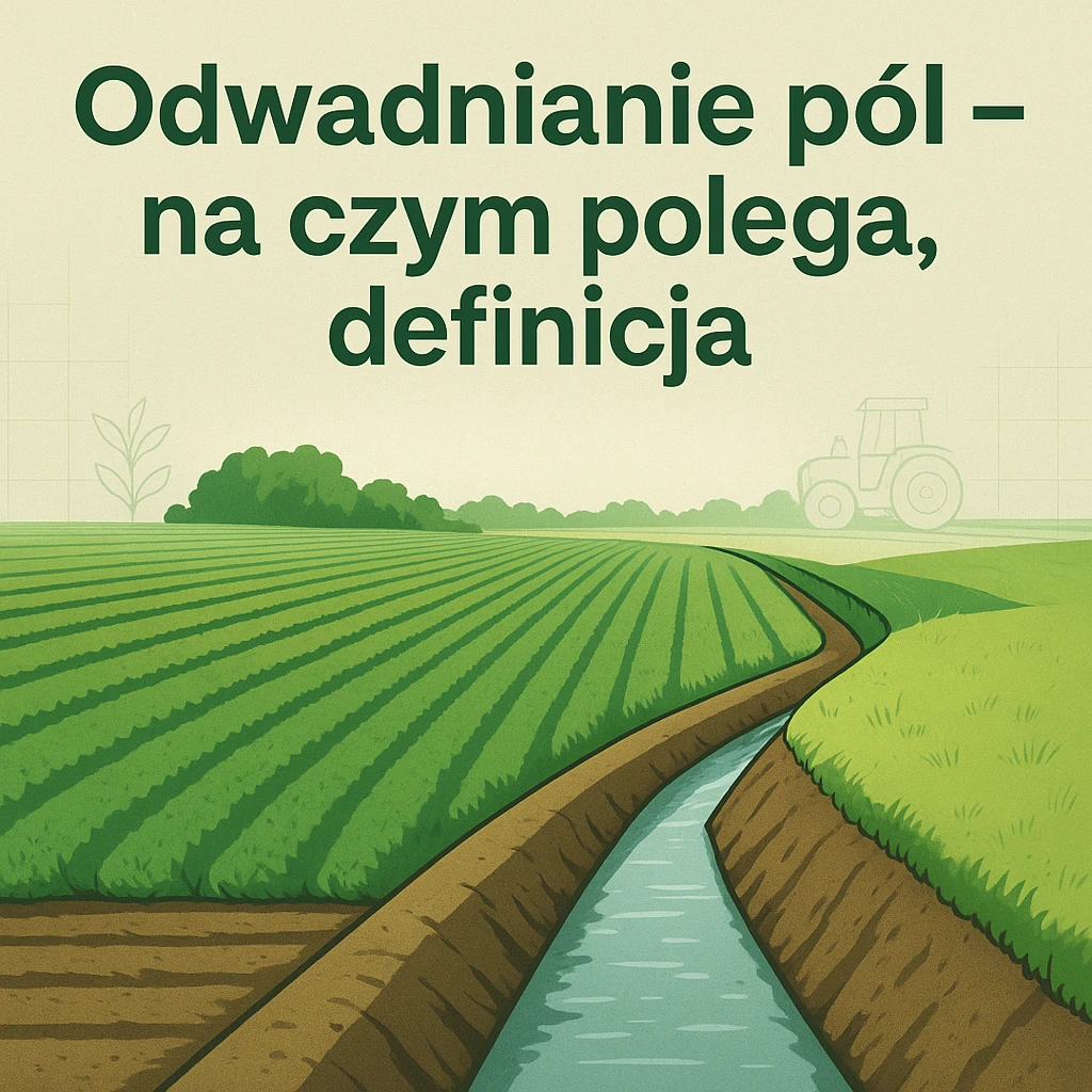 Odwadnianie pól – na czym polega, definicja