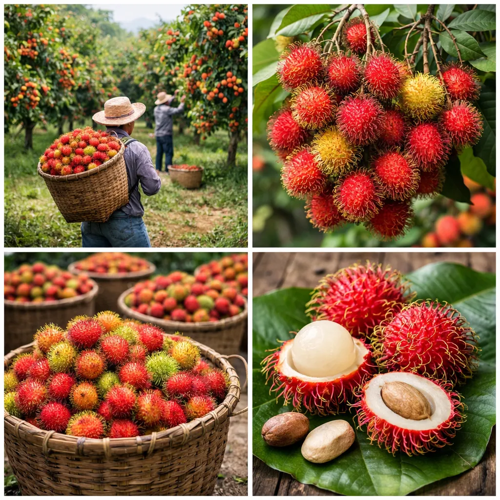 Rambutan – Nephelium lappaceum (roślina sadownicza)