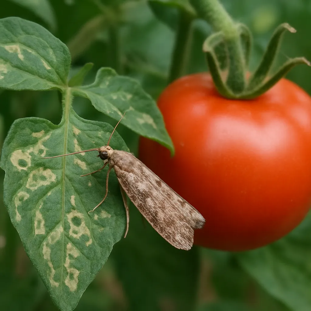 Ćma pomidorowa – pomidor