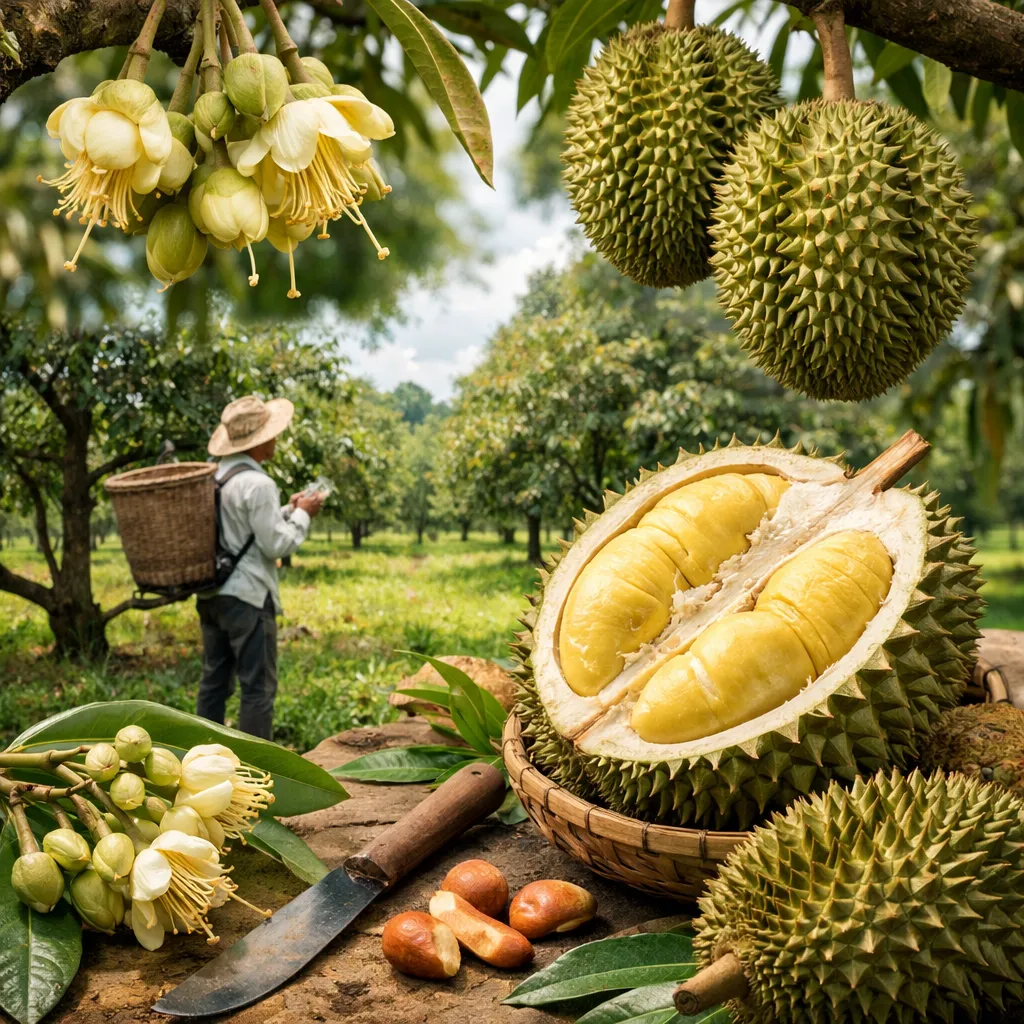 Durian właściwy – Durio zibethinus (roślina sadownicza)