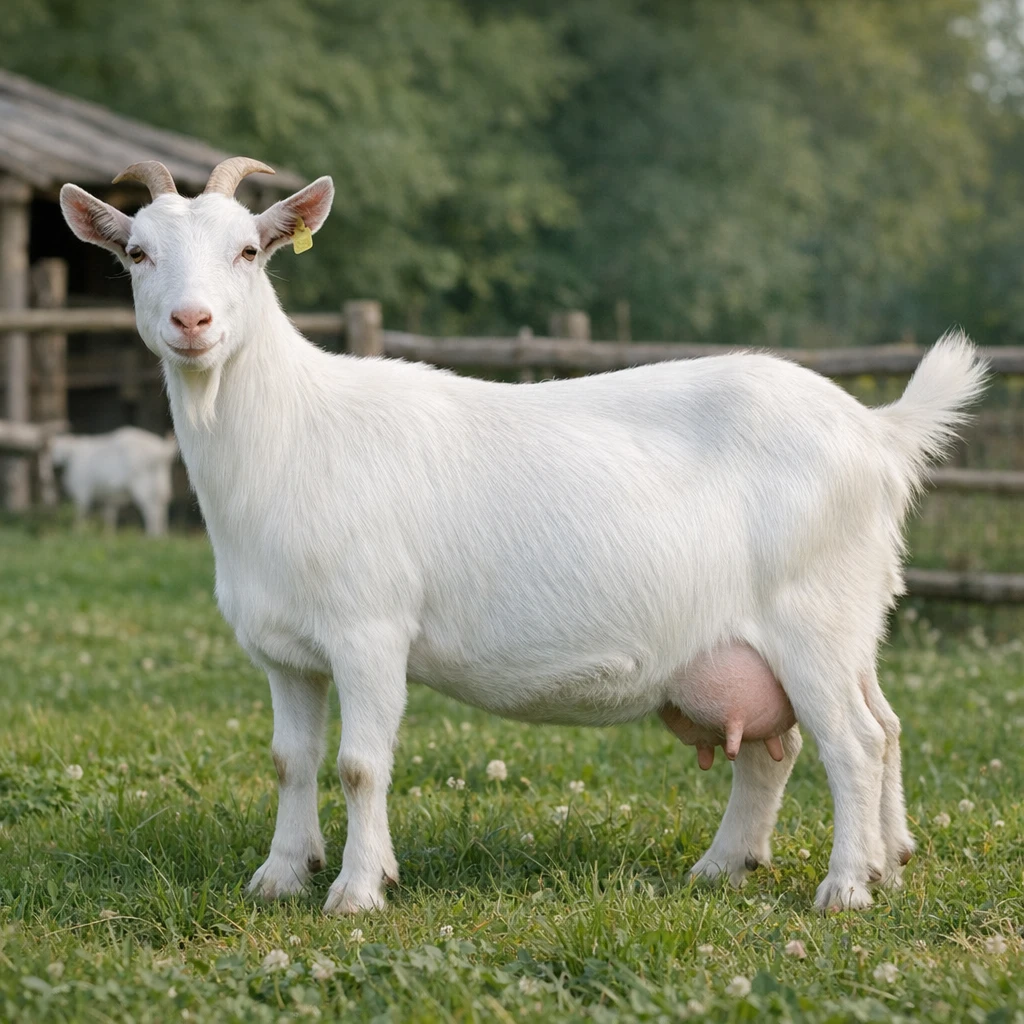 Yichang White – Capra hircus – koza mleczna