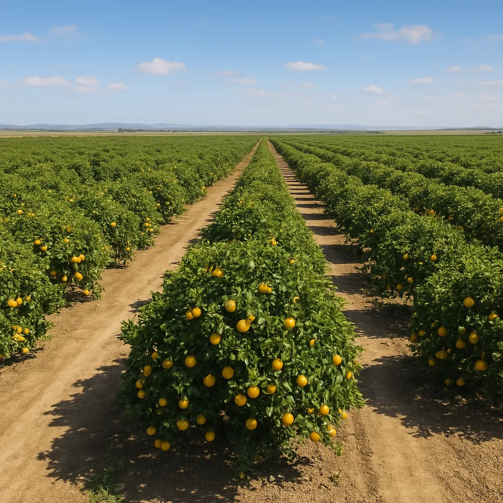 Największe plantacje grejpfrutów