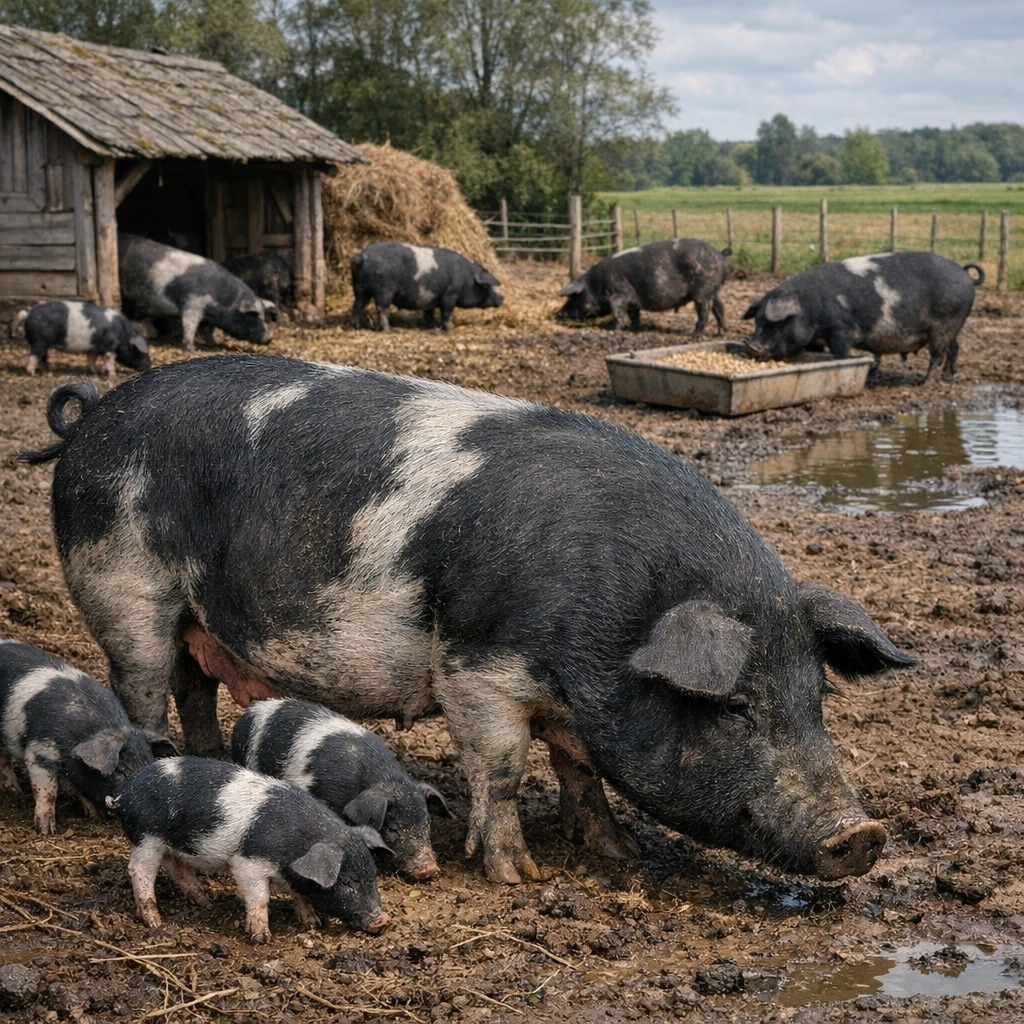 Turopoljska Crna – Sus scrofa domesticus – trzoda chlewna