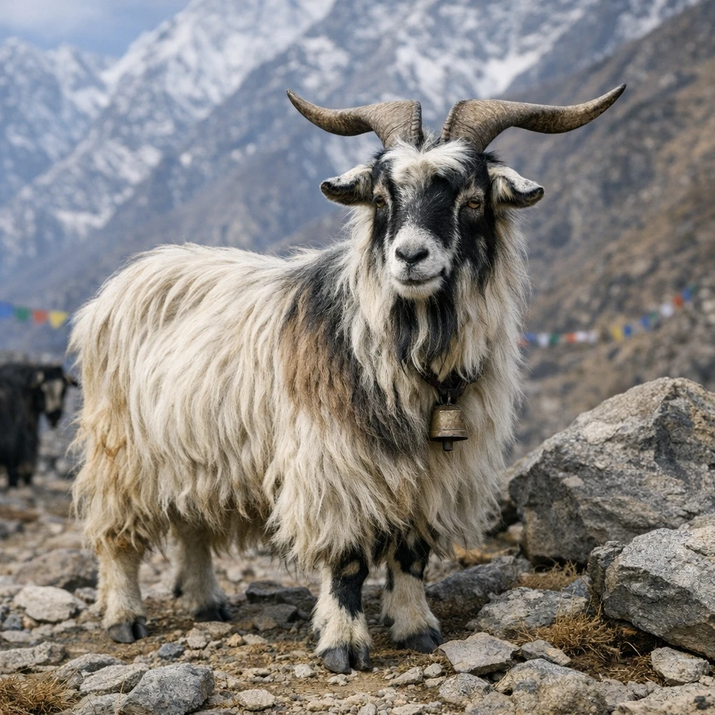 Tibetan – Capra hircus – koza ogólnoużytkowa