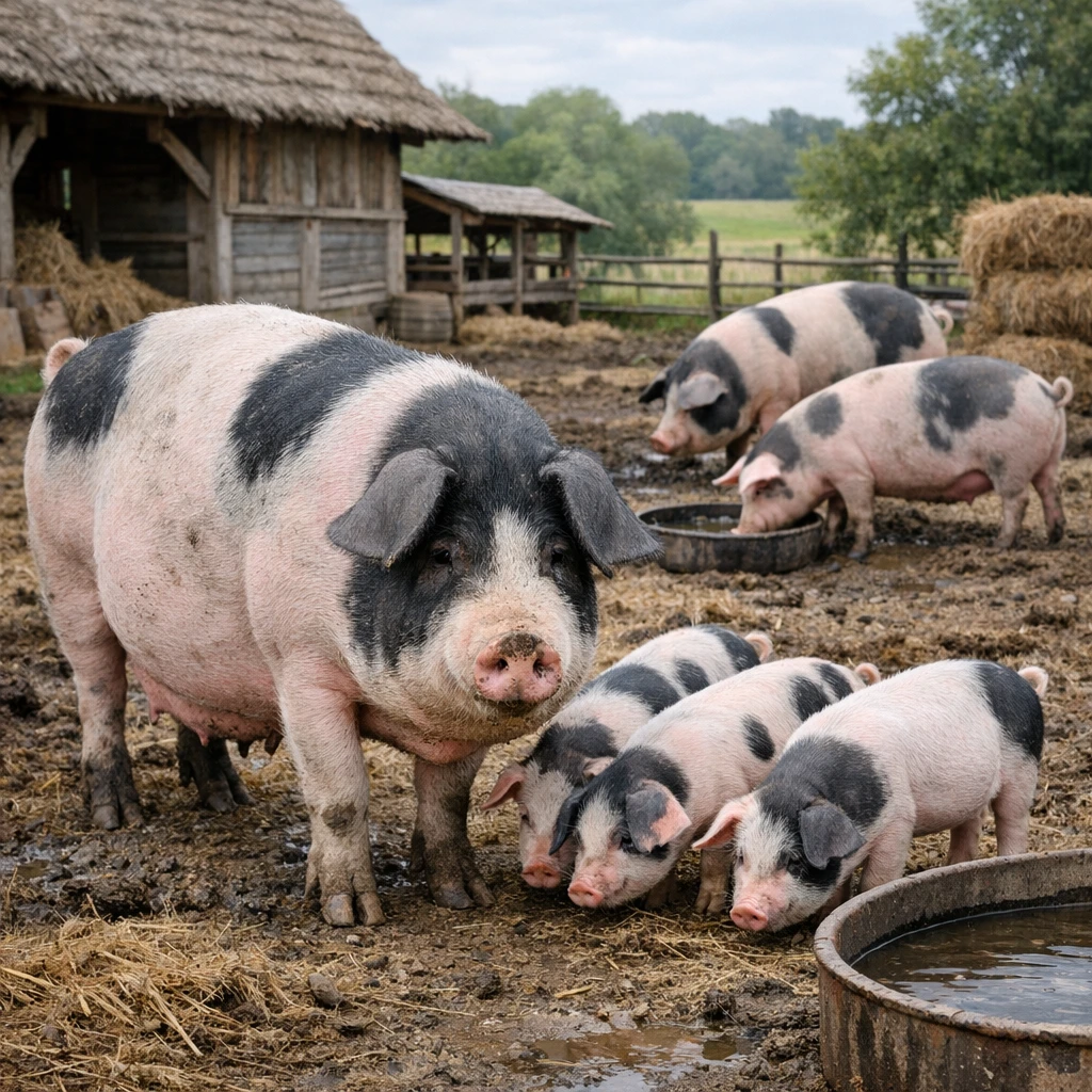 Resavka – Sus scrofa domesticus – trzoda chlewna