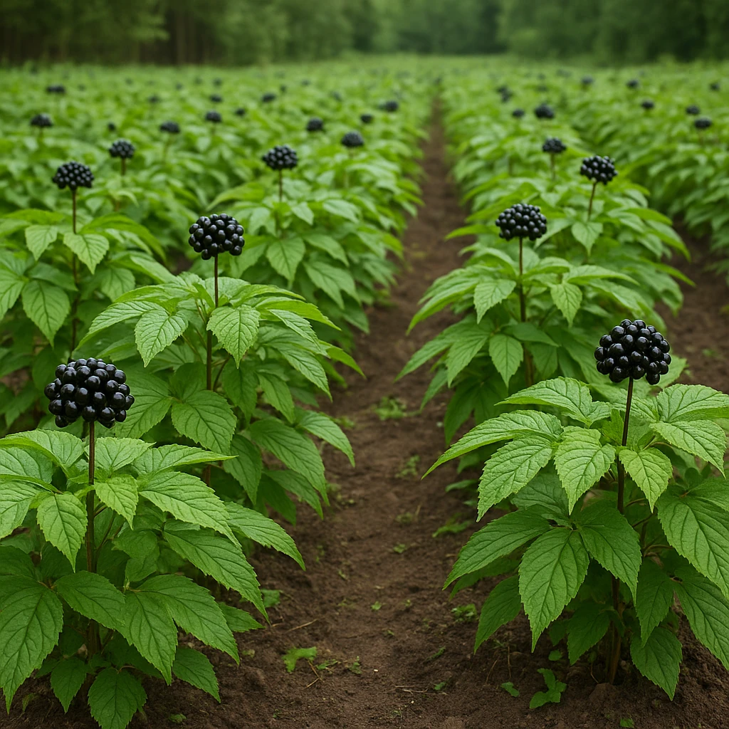 Plantacja żeń-szenia syberyjskiego – adaptogen w praktyce