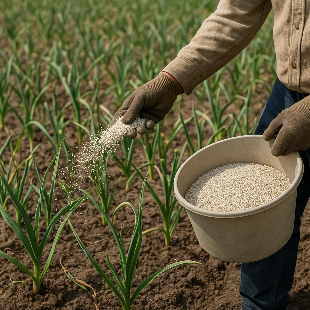 Nawożenie plantacji czosnku – praktyczne wskazówki