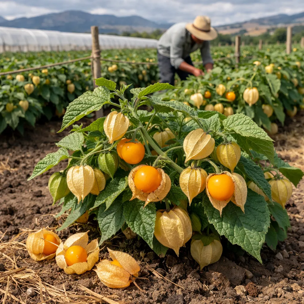 Miechunka peruwiańska – Physalis peruviana (roślina sadownicza)