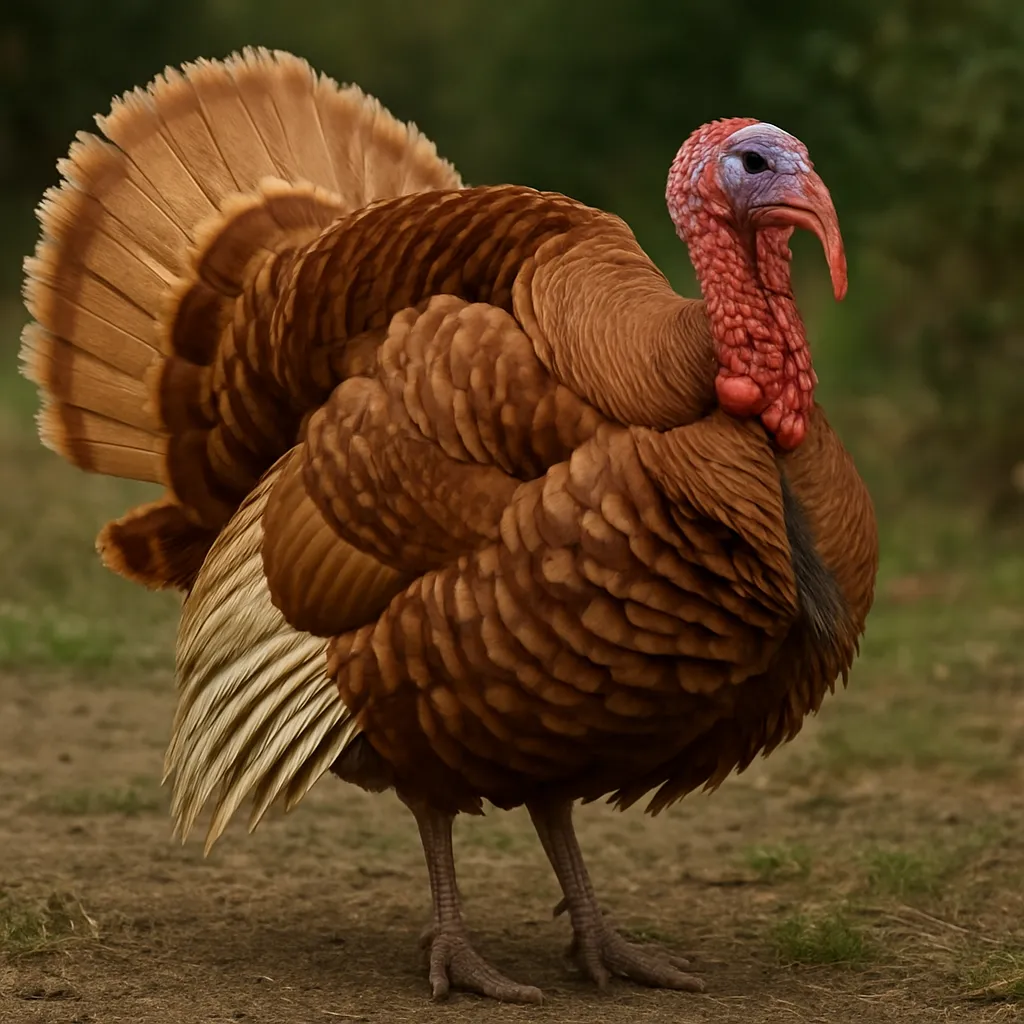 Indyk Auburn – Meleagris gallopavo domesticus – indyk