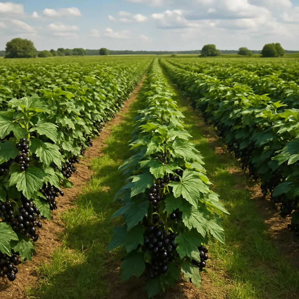 Największe plantacje czarnej porzeczki