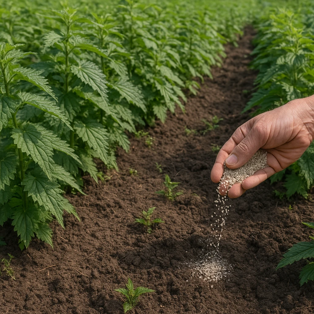 Uprawa pokrzywy w systemie wieloletnim – nawożenie i regeneracja plantacji