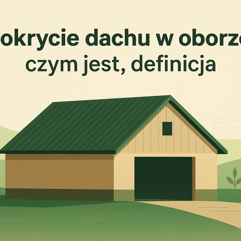 Pokrycie dachu w oborze – czym jest, definicja