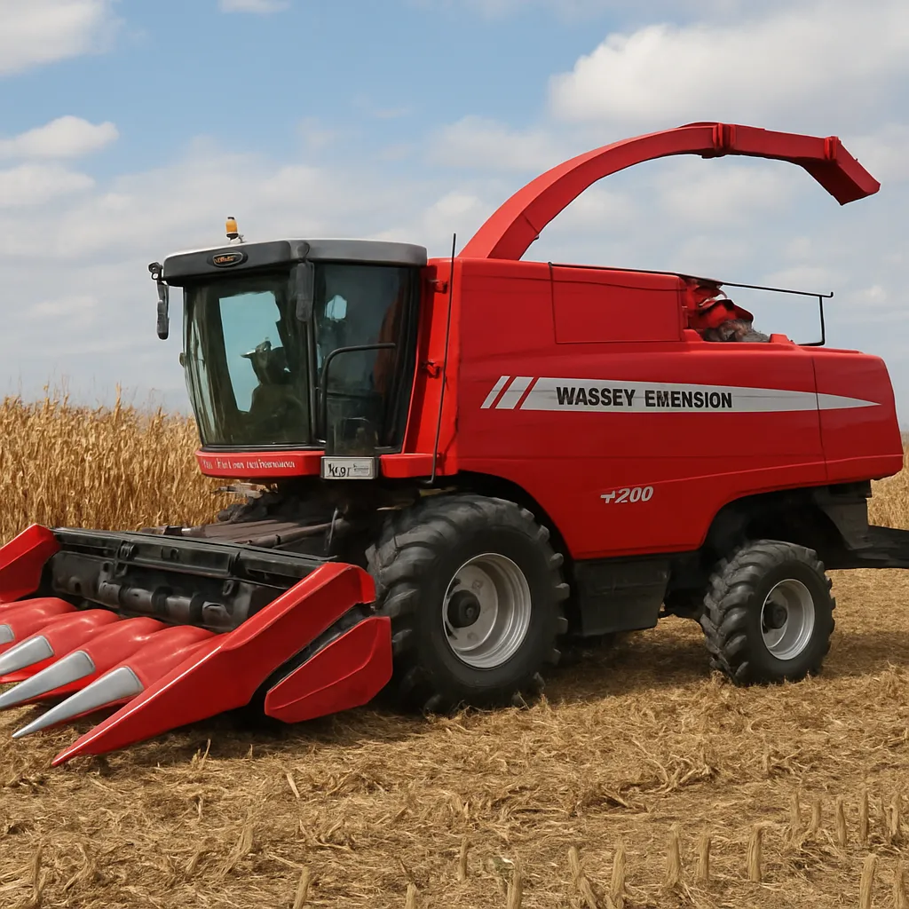 Massey Ferguson 7280 – sieczkarnia polowa Massey Ferguson