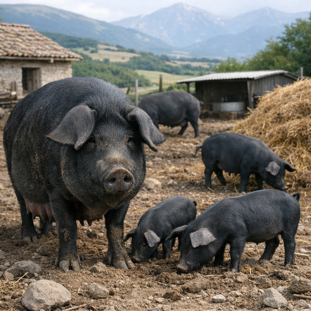 Nera d’Abruzzo – Sus scrofa domesticus – trzoda chlewna